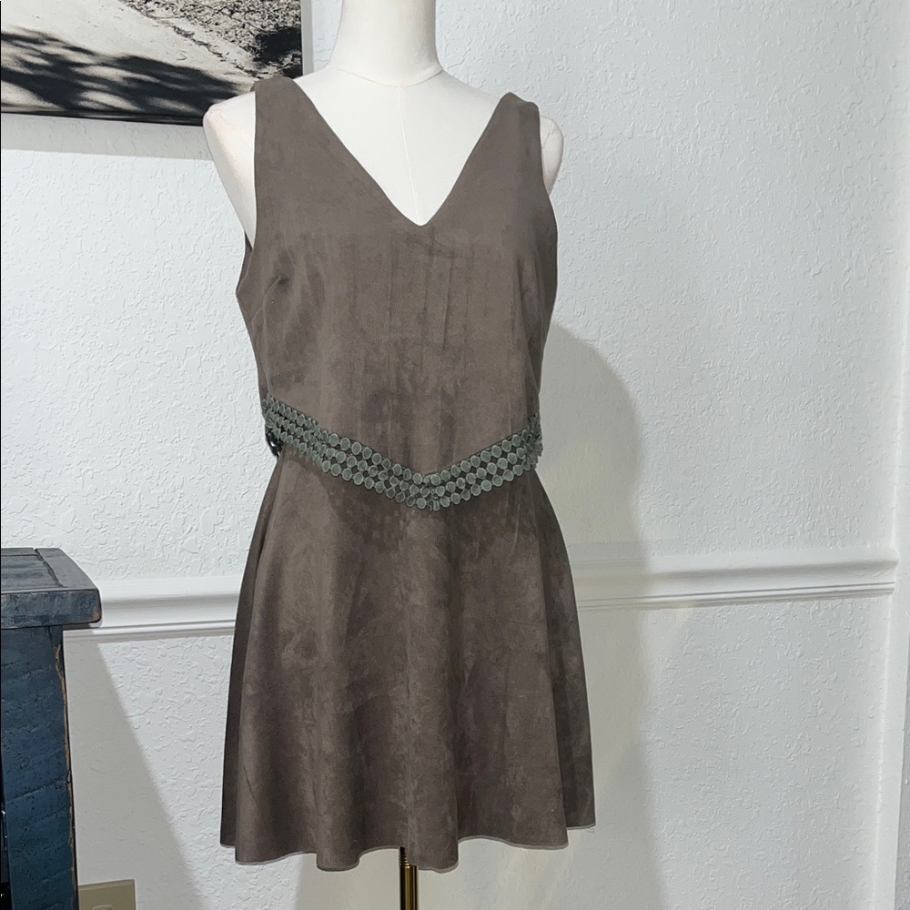 Altrd State faux suede dress size medium